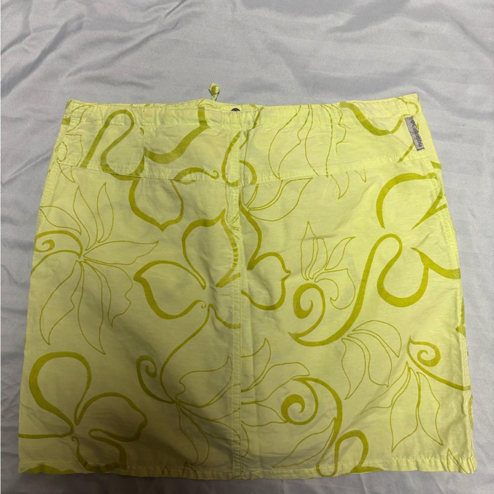 Green Drawstring Skort - Picture 2 of 3